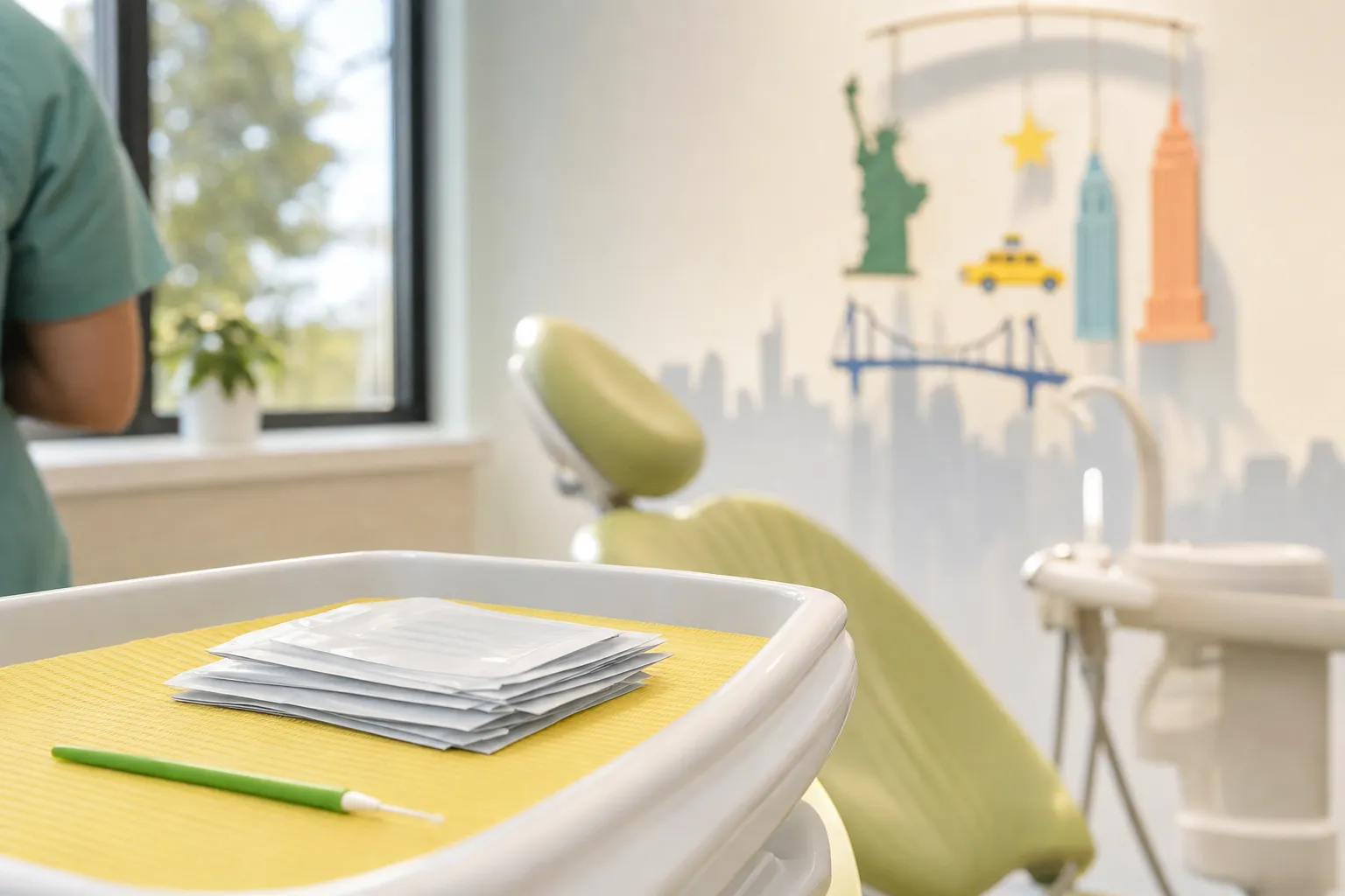 Fluoride Treatment - Pediatric dentist service - New York, New York